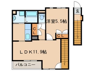 シャト－・シャルマンⅡの物件間取画像